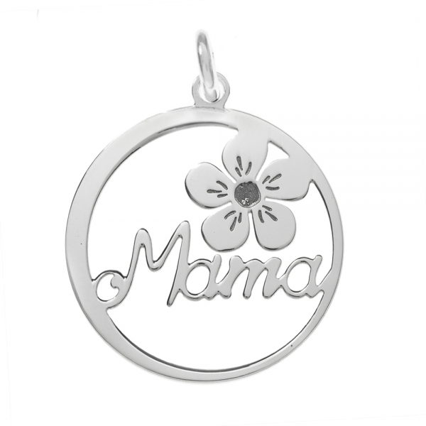 Collar Mamá con flor