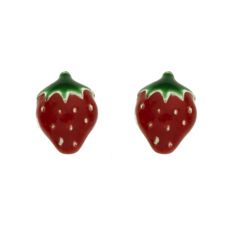 Pendientes fresa