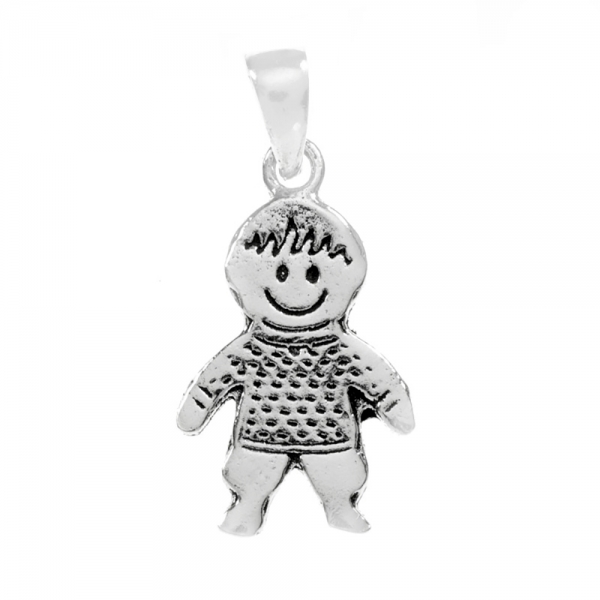 Colgante niño de Plata de Ley