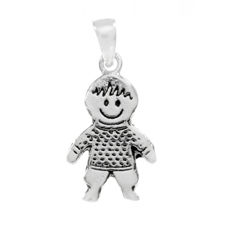 Colgante niño de Plata de Ley