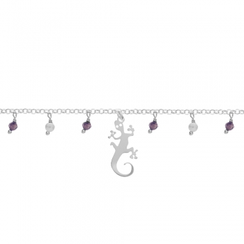 Pulsera salamandra Plata de Ley 2