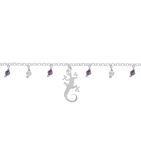 Pulsera salamandra Plata de Ley