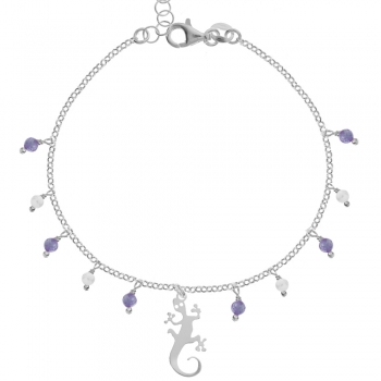 Pulsera salamandra Plata de Ley