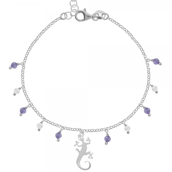 Pulsera salamandra Plata de Ley