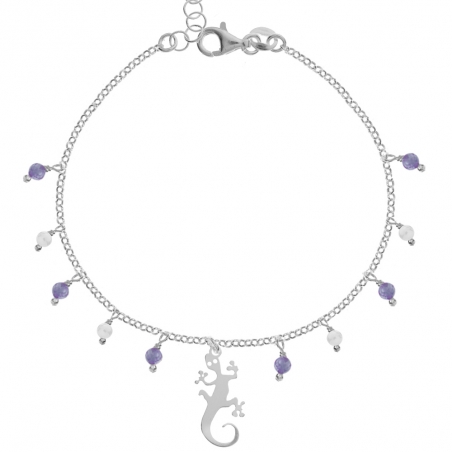 Pulsera salamandra Plata de Ley