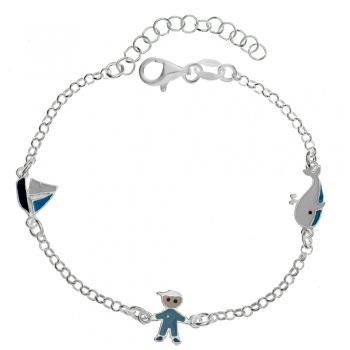 Pulsera infantil ballena