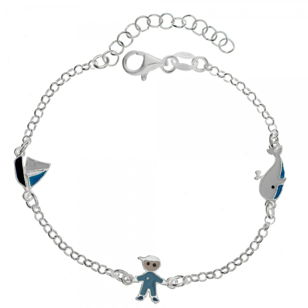 Pulsera infantil ballena