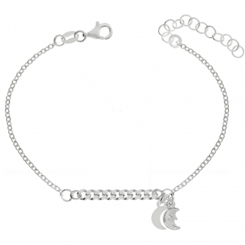 Pulsera con estrella y luna