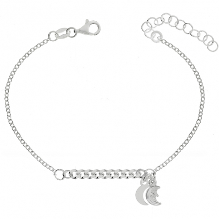 Pulsera con estrella y luna