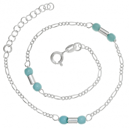 Tobillera bolas & tubos