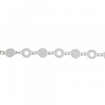 Tobillera eslabones círculos 2