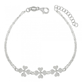 Pulsera tréboles de la Suerte