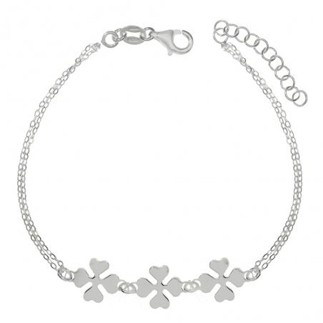 Pulsera tréboles de la Suerte