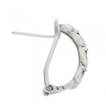 Pendientes cierre Omega circonitas 2