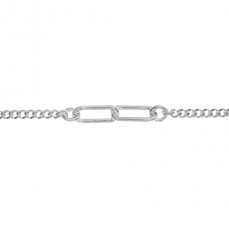 Pulsera grumet eslabón cadena