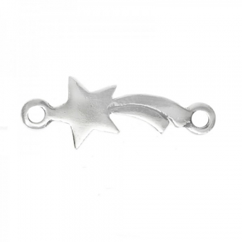 Tobillera estrella fugaz Plata de Ley 2