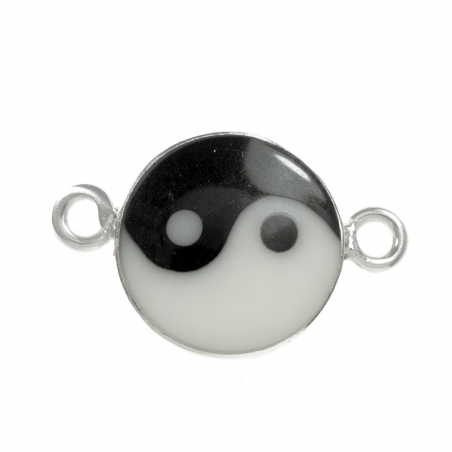 Tobillera Yin-Yang Plata de Ley