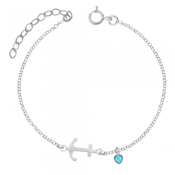 Tobillera ancla marinera