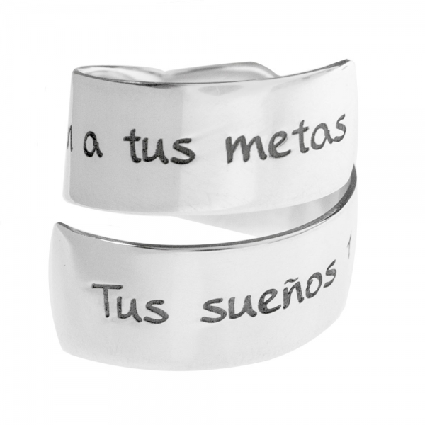 Anillo Graduación personalizado