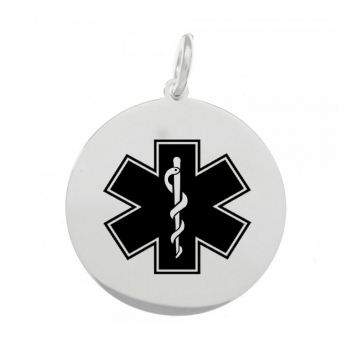 Colgante alerta médica