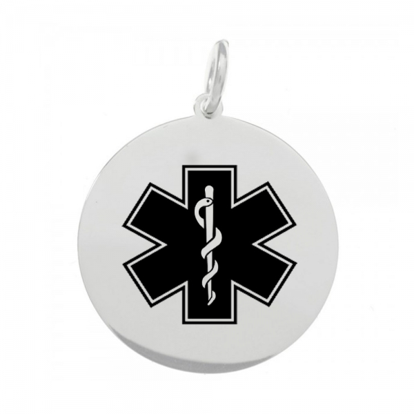 Colgante alerta médica