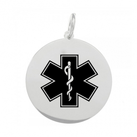 Colgante alerta médica