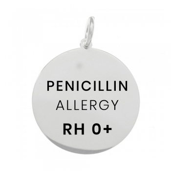 Colgante alerta médica 2