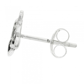 Pendientes nudo de bruja Plata de Ley 2