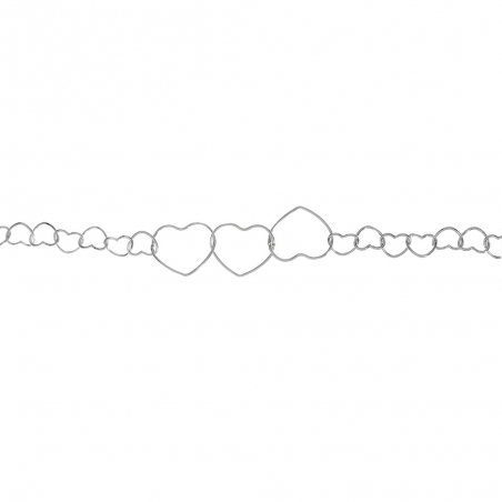 Pulsera multicorazones