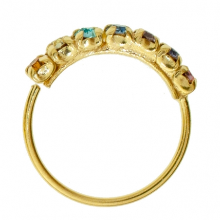 Piercing nariz con circonitas