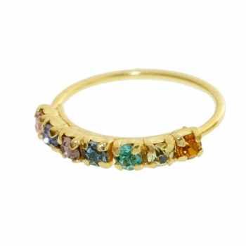 Piercing nariz con circonitas 2