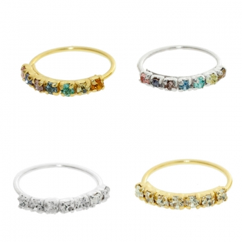 Piercing nariz con circonitas