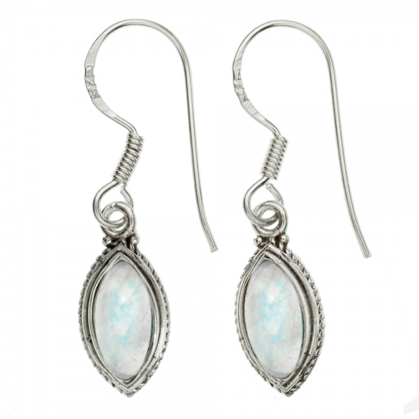 Pendientes piedra marquesa