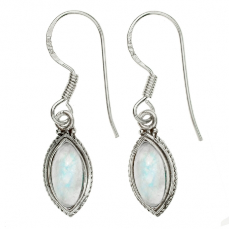 Pendientes piedra marquesa