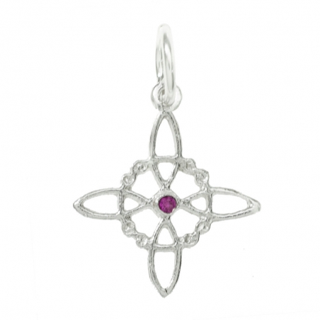 Collar nudo de bruja XS signos fuego