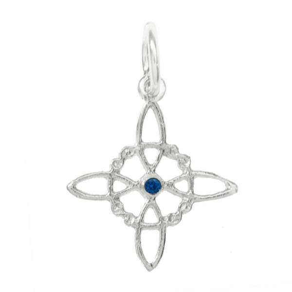 Collar nudo de bruja XS signos agua