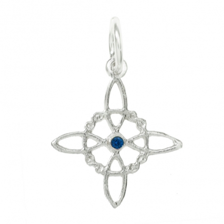 Collar nudo de bruja XS signos agua