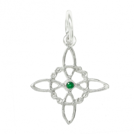 Collar nudo de bruja XS signos tierra