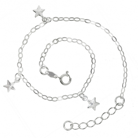 Tobillera triple estrella