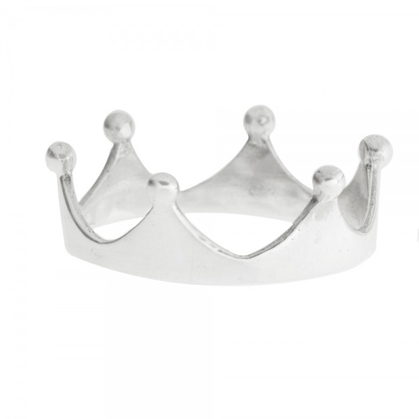 Anillo corona Plata de Ley