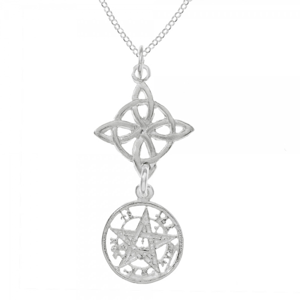 Amuleto Nudo de Bruja & Tetragrámaton