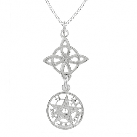 Amuleto Nudo de Bruja & Tetragrámaton