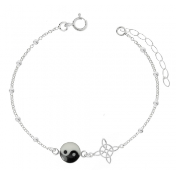 Pulsera Nudo de Bruja & Yin-Yang