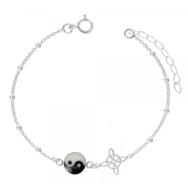 Pulsera Nudo de Bruja & Yin-Yang