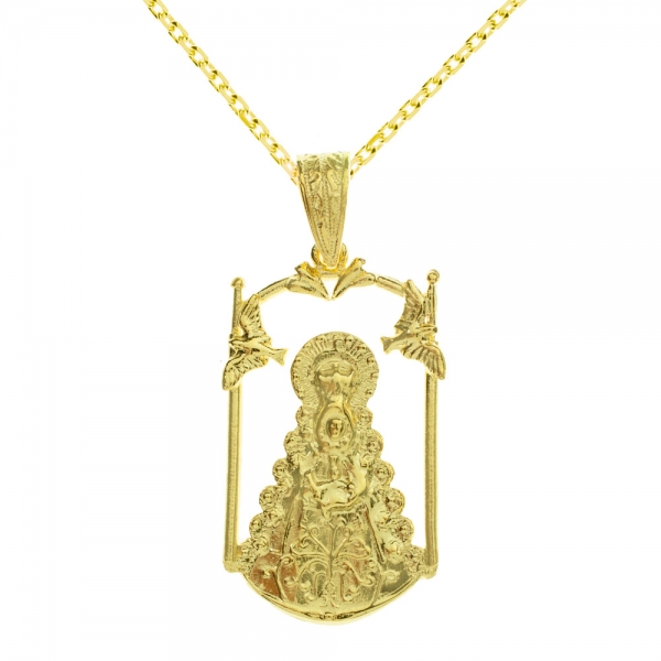 Medalla dorada Virgen del Rocío