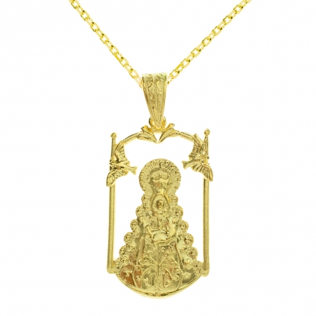 Medalla dorada Virgen del Rocío