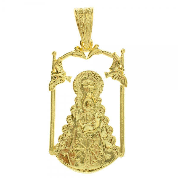 Medalla dorada Virgen del Rocío