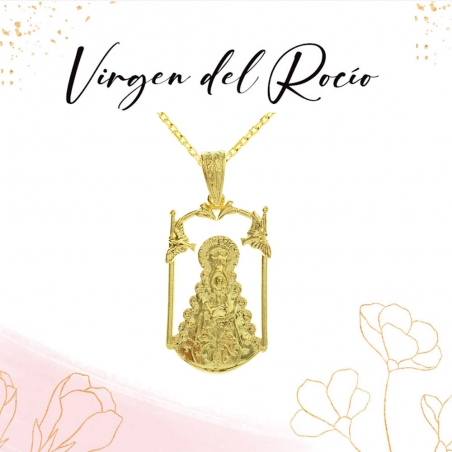 Medalla dorada Virgen del Rocío