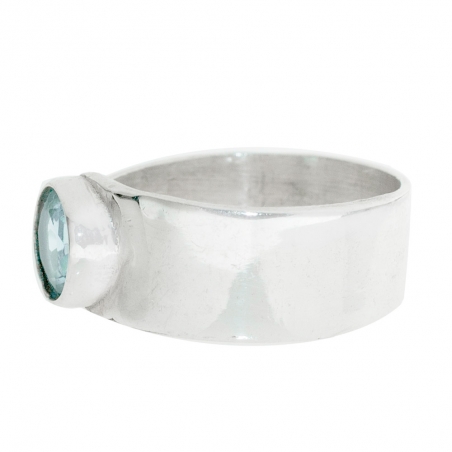 Anillo ajustable piedra natural