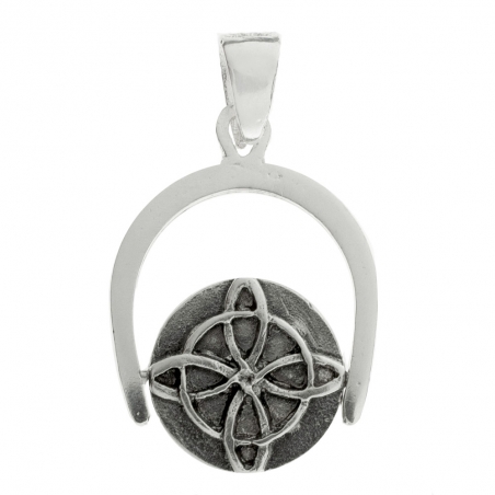 Amuleto giratorio Nudo de Bruja & Tetragrámaton